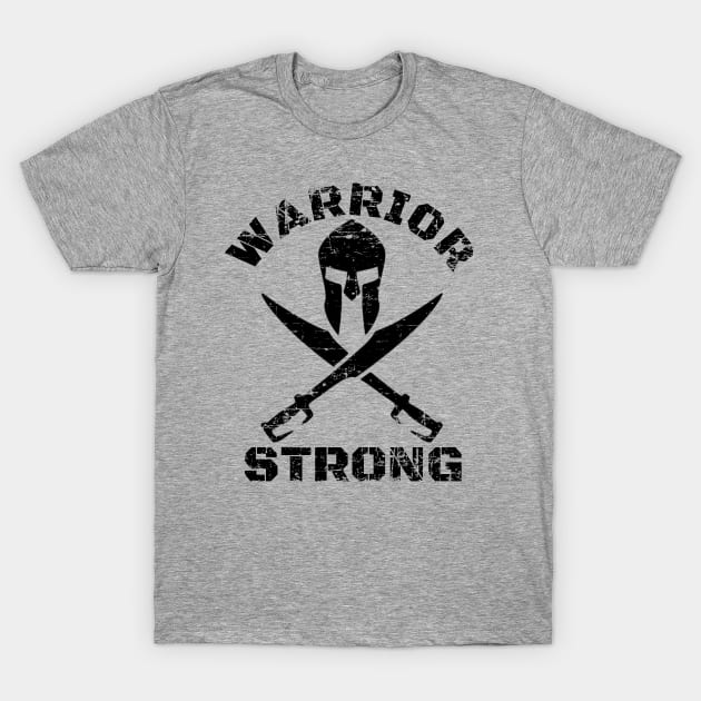 WARRIOR STRONG BODYBUILDING T-Shirt by MuscleTeez